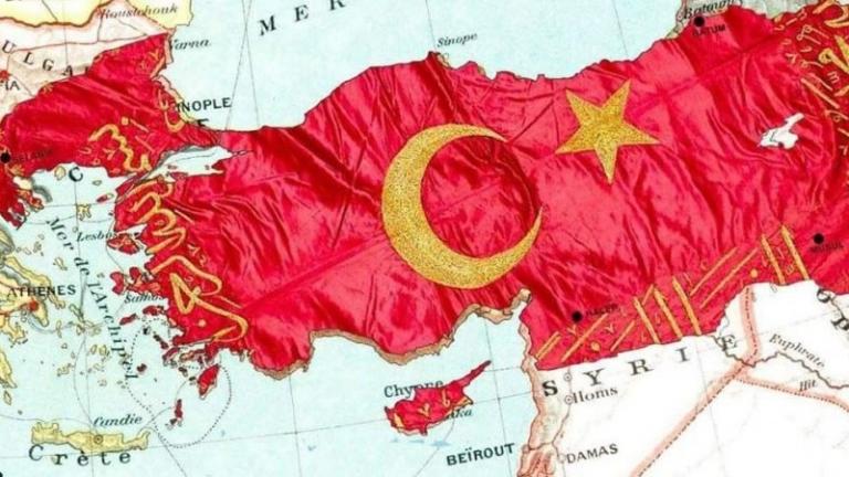 Περίεργο παιχνίδι Τούρκων με χάρτες οθωμανικής έμπνευσης