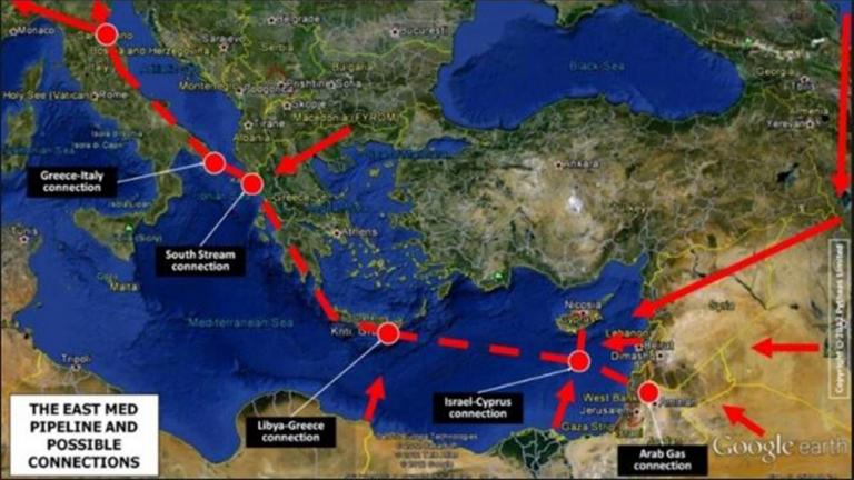 Μέτρα προστασίας του αγωγού EastMed περιλαμβάνει η συμφωνία