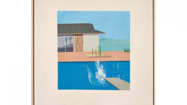 Ο πίνακας "The Splash" του Ντέιβιντ Χόκνεϊ αναμένεται να πωληθεί στην τιμή των 39 εκατ. δολ.