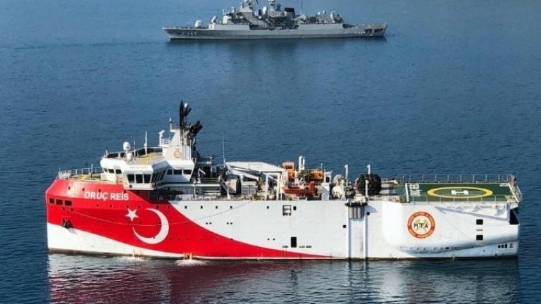 Το «ORUC REIS» εξήλθε του ελληνικού FIR - Παρακολουθείται από φρεγάτα του Πολεμικού Ναυτικού