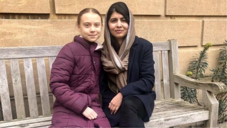 Γκρέτα Τούνμπεργκ - Μαλάλα Γιουσαφζάι: Δύο κορίτσια σύμβολο συναντήθηκαν  