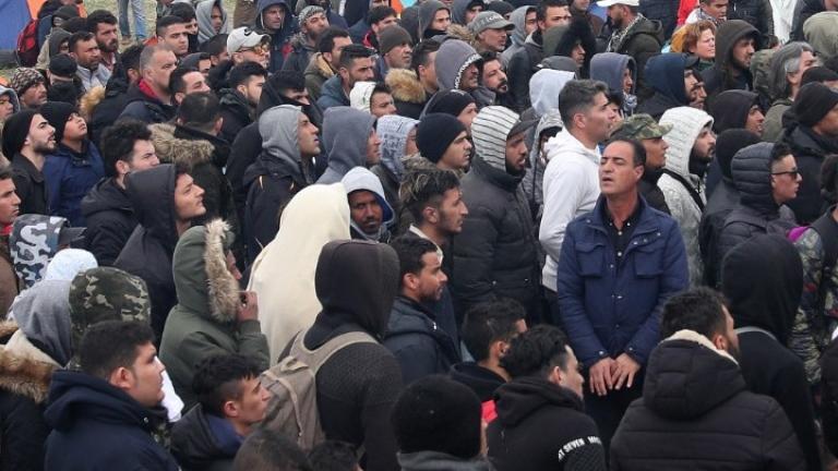 Πορεία διαμαρτυρίας αιτούντων άσυλο από τον καταυλισμό της Μόριας