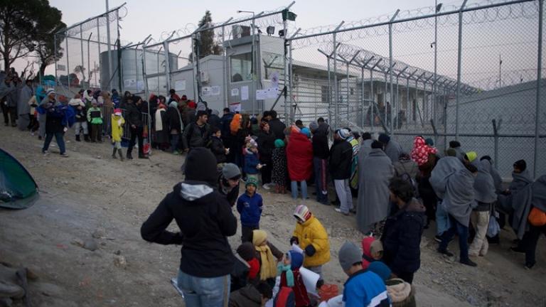 Ταυτοποιήθηκαν 14 αλλοδαποί που συμμετείχαν στα επεισόδια στη Λέσβο