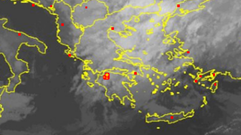 Δείτε live τον καιρό στην Ελλάδα από δορυφόρο