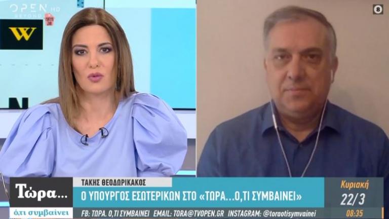 Θεοδωρικάκος: Θα ζήσουμε για καιρό σε συνθήκες πολέμου