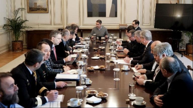 Σε εξέλιξη η κρίσιμη σύσκεψη του ΚΥΣΕΑ υπό τον πρωθυπουργό στο Μαξίμου