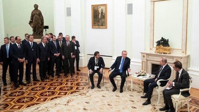 Εκεχειρία στο Ιντλίμπ συμφώνησαν Πούτιν-Ερντογάν - Θα ισχύσει από τα μεσάνυχτα Πέμπτης προς Παρασκευή