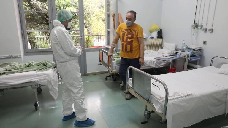 Τo Special Report στην κλινική του νοσοκομείου “Σωτηρία” για τον Covid-19