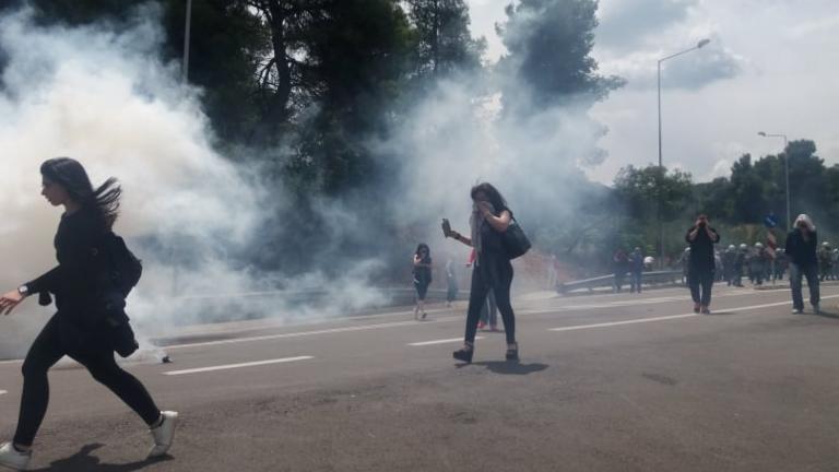 Επεισόδια στη Μαλακάσα και χρήση χημικών 