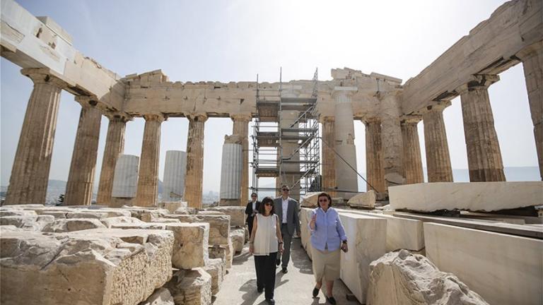 Ενθουσιασμός στα διεθνή ΜΜΕ για το άνοιγμα της Ακόπολης