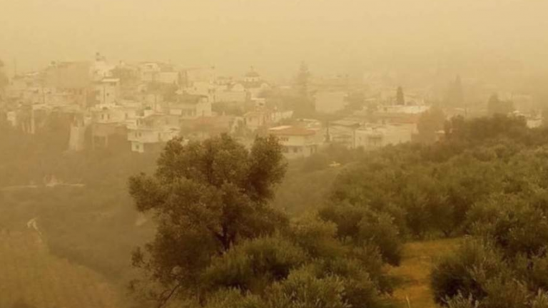 Μεγάλη ενίσχυση ανέμων, ισχυρές βροχοπτώσεις και αφρικανική σκόνη το Σάββατο