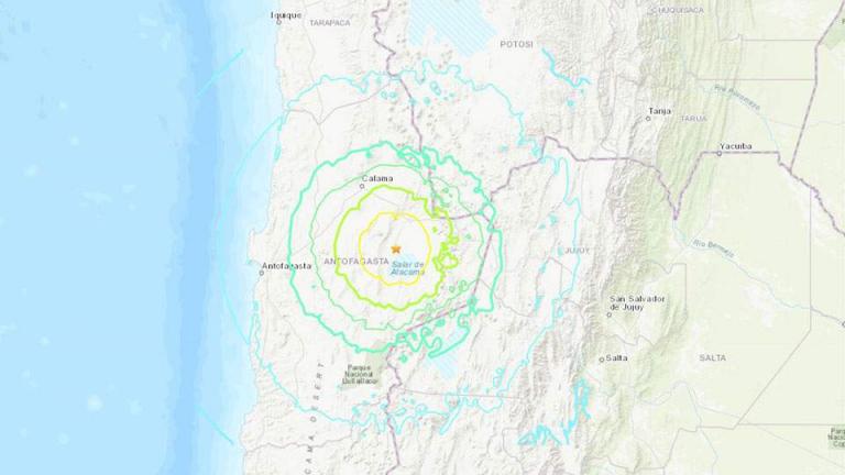 Σεισμός 6,8 ΡίΣεισμός 6,8 Ρίχτερ στη Χιλήχτερ στη Χιλή