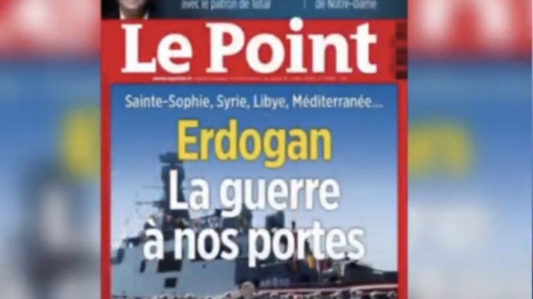Πόλεμος στο κατώφλι μας»: Tο εξώφυλλο του Le Point που εξόργισε τον Ερντογάν