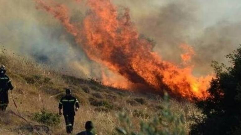 Πυρκαγιές στο Διδυμότειχο Έβρου και στην Αγ. Πελαγία Κρήτης 