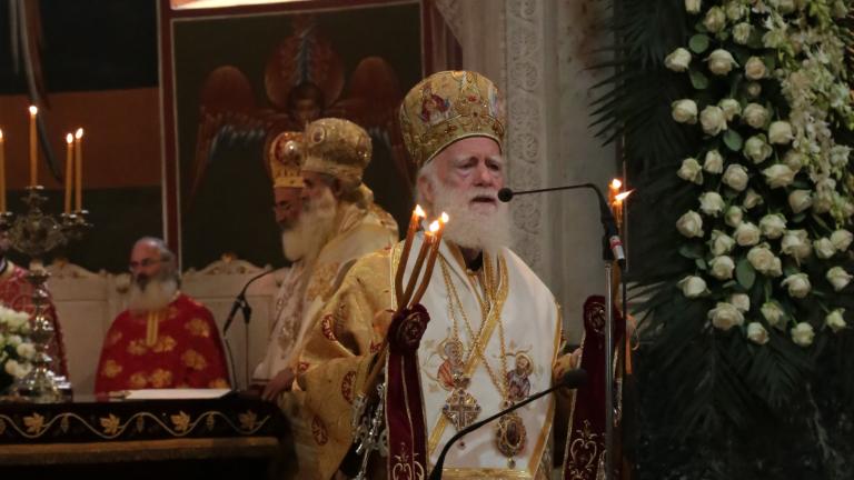 Ο Αρχιεπίσκοπος Κρήτης κάλεσε τους πιστούς να μη φορούν μάσκα γιατί «φυλακίζουν την πίστη τους»