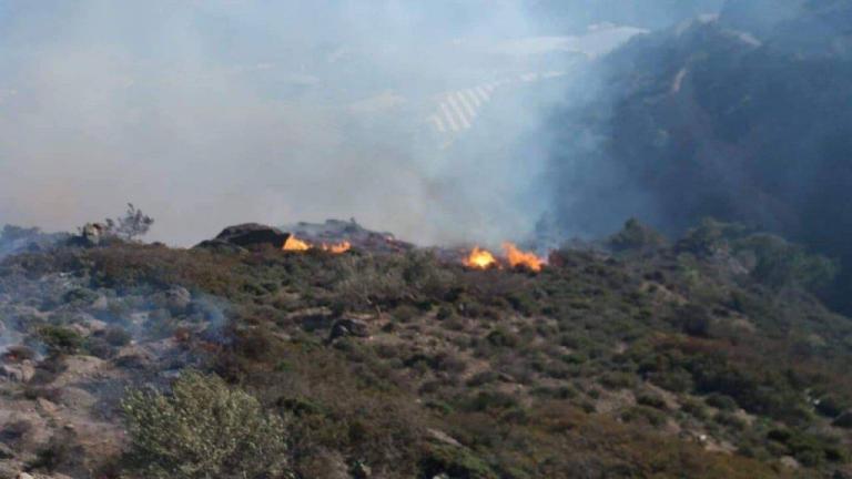 Φωτιά στην Αίγινα