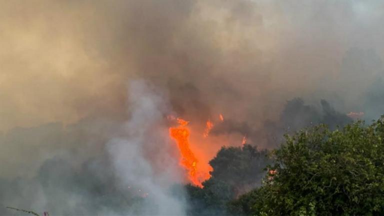 Πυρκαγιά στο Λάκκωμα Χαλκιδικής