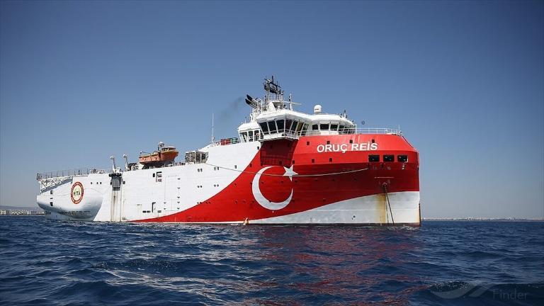 Οι Τούρκοι απειλούν σήμερα ότι θα ξαναβγάλουν το Oruc Reis στην Ανατολική Μεσόγειο