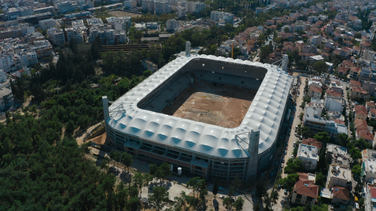 OPAP ARENA από ψηλά-Αποκλειστικά πλάνα από το νέο γήπεδο της ΑΕΚ