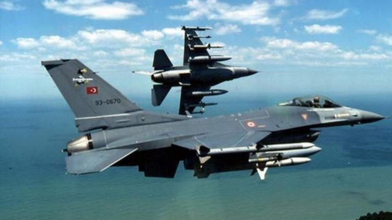 Προκλήσεις και στον αέρα απο τους Τούρκους - Διπλή υπέρπτηση F-16 πάνω απο τους Ανθρωποφάγους