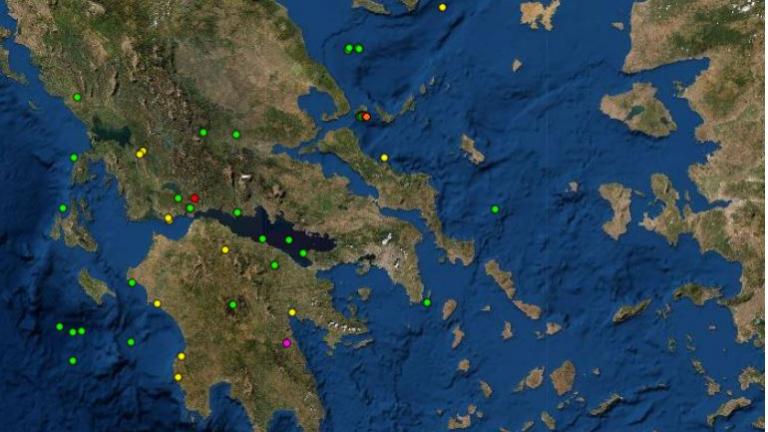 Σεισμός τώρα: Σεισμική δόνηση αισθητή στην Αττική