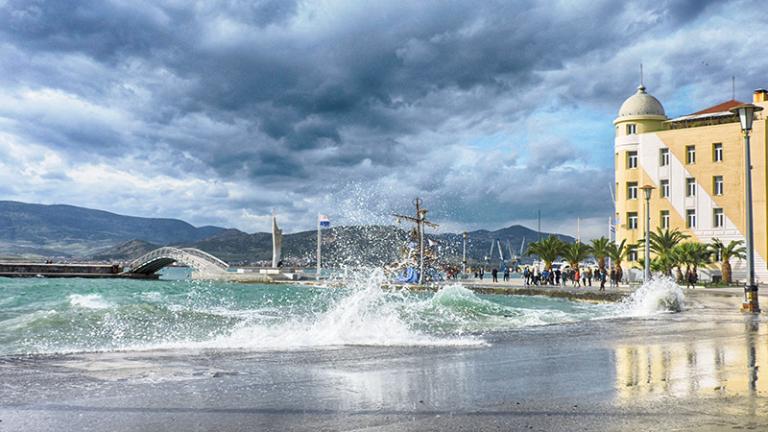 Πολύ μεγάλα ύψη βροχής στη Μαγνησία έφερε η κακοκαιρία Κίρκη, που εξασθενεί σήμερα