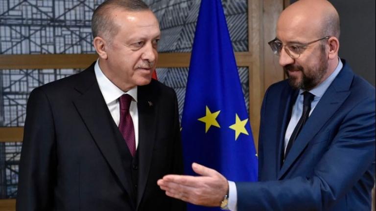 Τηλεφωνική επικοινωνία Ερντογάν με Σαρλ Μισέλ - Κατηγόρησε την Ελλάδα ότι αυξάνει την ένταση