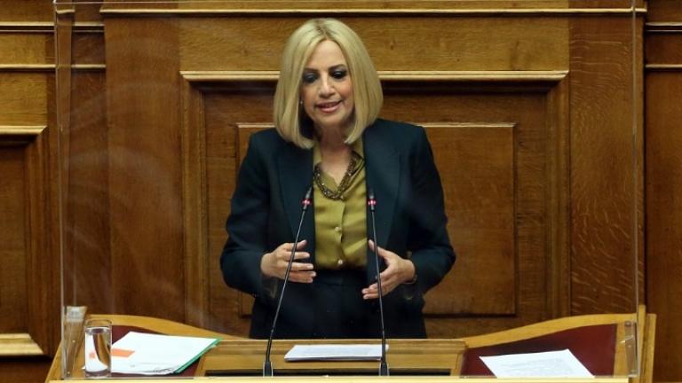 Γεννηματά: Ο Αλέξης Τσίπρας είναι ο μεγαλύτερος πολιτικός χορηγός του κ. Μητσοτάκη και της δεξιάς