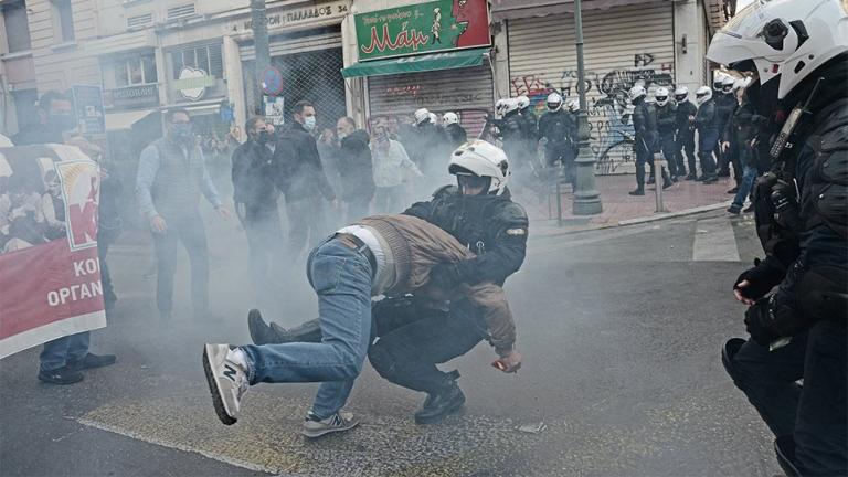 Σοβαρά επεισόδια στο κέντρο της Αθήνας