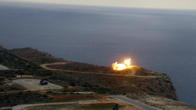 «Φωτιά» πήρε ο ουρανός της Κρήτης από την ομοβροντία πυραύλων Πάτριοτ (ΒΙΝΤΕΟ-φΩΤΟ)