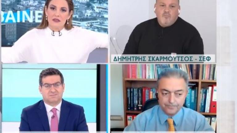 Σκαρμούτσος: Είναι λάθος να ανοίξει η εστίαση για 10 μέρες  και να κλείσει ξανά