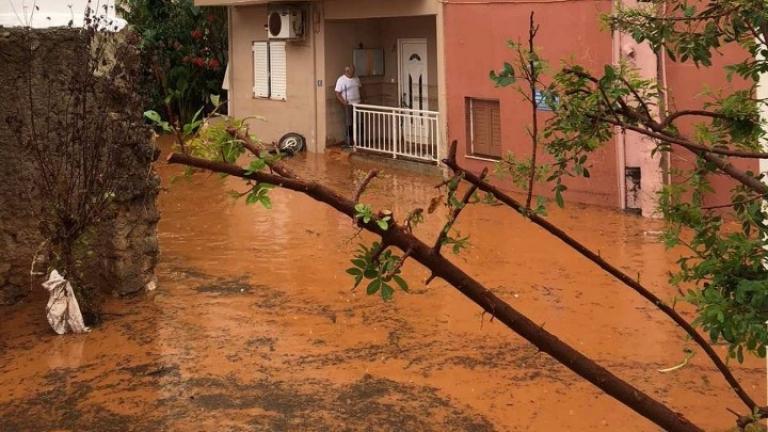 Καταγραφή των ζημιών στις πληγείσες από τα πλημμυρικά φαινόμενα περιοχές της Κρήτης