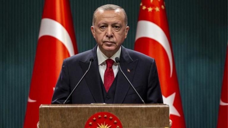 «Η Τουρκία δεν θα διστάσει ποτέ να κάνει χρήση των κυριαρχικών της δικαιωμάτων», δήλωσε ο Τούρκος πρόεδρος