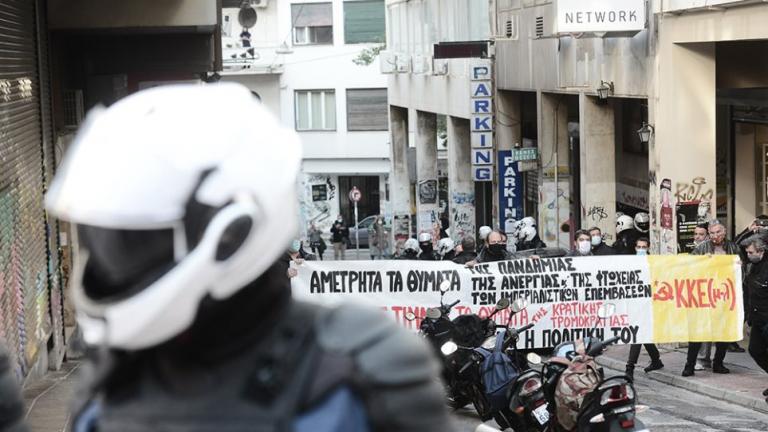 Επέτειος Γρηγορόπουλου: Προσπάθησαν να κάνουν πορεία στα Εξάρχεια 