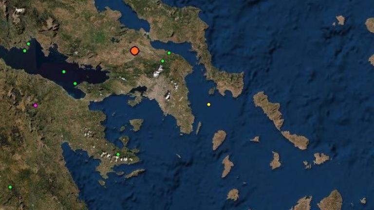 Σεισμός τώρα: Σεισμική δόνηση αισθητή στην Αθήνα