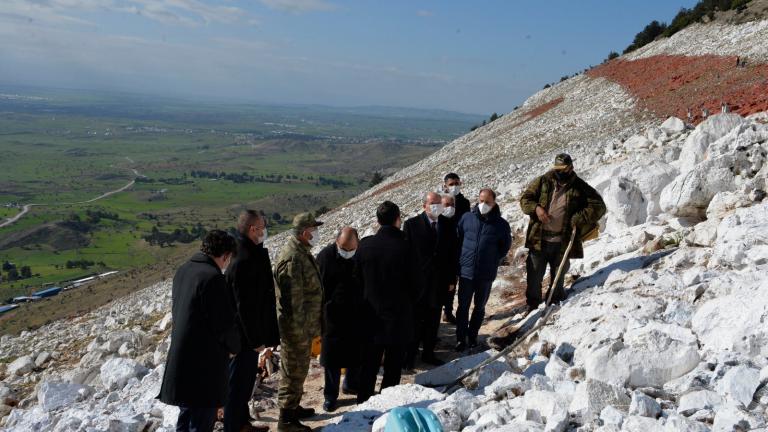 Κατεχόμενα Κύπρου: Άλλη μια πρόκληση από τον Τατάρ - Επιθεώρησε εργασίες στη σημαία ντροπής 