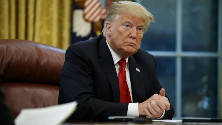 Η αντίδραση Τραμπ μετά την παραπομπή του σε δίκη στη Γερουσία