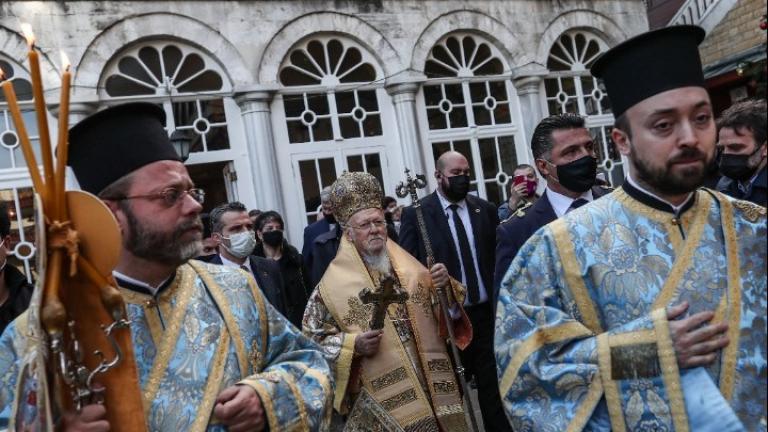 Με μεγαλοπρέπεια ο εορτασμός των Θεοφανίων στο Φανάρι