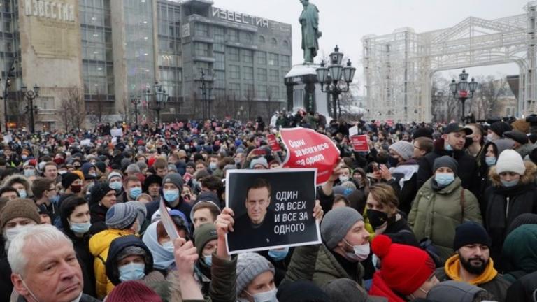 Ρωσία: Πάνω από 5000 συλλήψεις υποστηρικτών του Αλεξέι Ναβάλνι