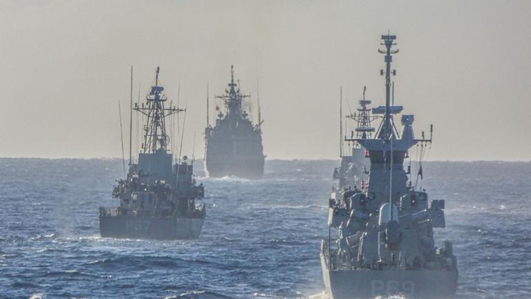 Εντυπωσιακές εικόνες από την άσκηση του Πολεμικού Ναυτικού σε Κεντρικό και Βόρειο Αιγαίο