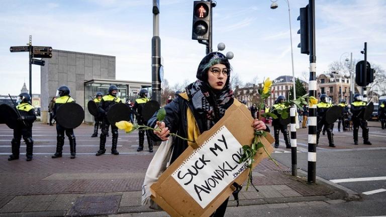 Διαδηλώσεις σε Ολλανδία, Βέλγιο και Αυστρία κατά των περιοριστικών μέτρων για τον κορονοϊό