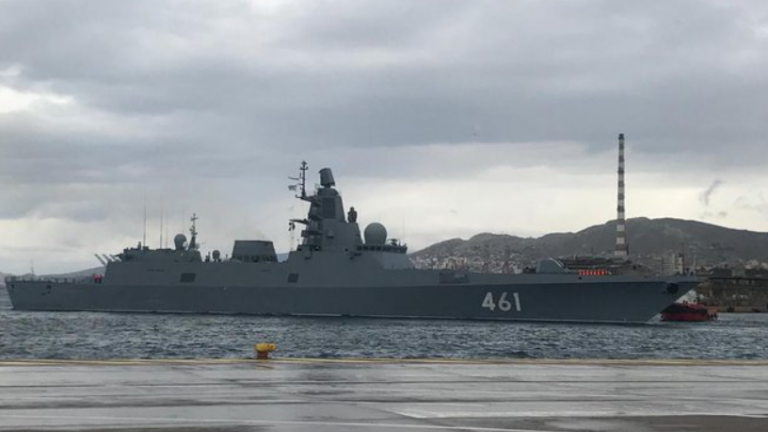 Η  ρωσική φρεγάτα «Admiral Fiota Kasatonov».