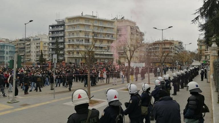 Πορεία φοιτητών στη Θεσσαλονίκη 