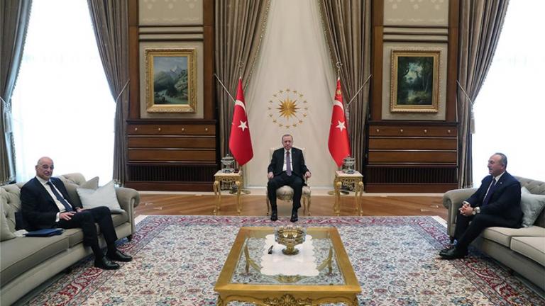 Ερντογάν: Ο Τσαβούσογλου έβαλε τον Δένδια στη θέση του!!!