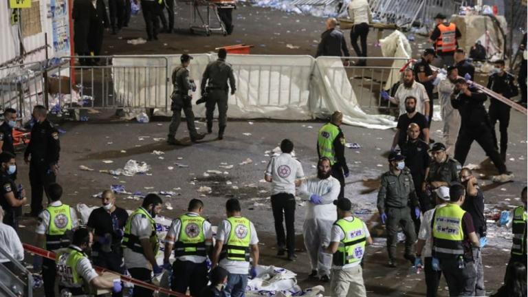 Τραγωδία στο Ισραήλ: Τουλάχιστον 44 νεκροί στο ποδοπάτημα όταν κατέρρευσε εξέδρα σε θρησκευτική γιορτή  