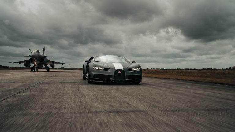 Rafale εναντίον Bugatti Chiron