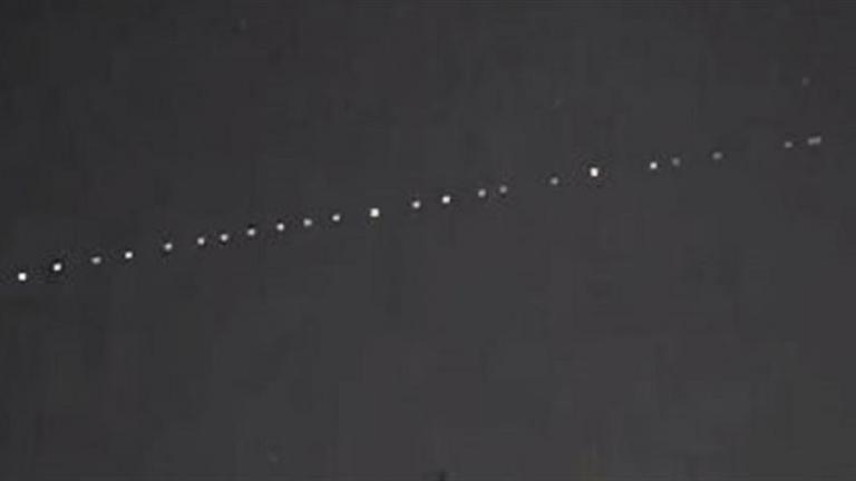 Κοζάνη: δορυφόροι Starlink της SpaceX ορατοί στον ουρανό (ΒΙΝΤΕΟ)
