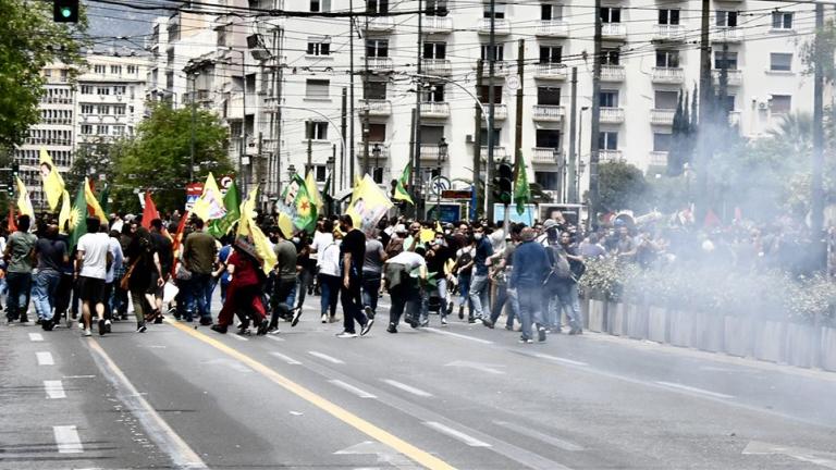 Επεισόδια στο κέντρο της Αθήνας