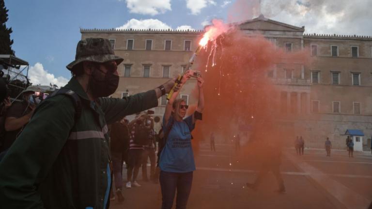 Μεγάλες συγκεντρώσεις κατά του εργασιακού νομοσχεδίου (ΦΩΤΟ+ΒΙΝΤΕΟ) 