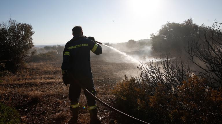 Υπό μερικό έλεγχο η πυρκαγιά στα Καλύβια Αττικής